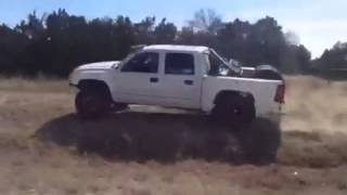 TurboMic Built caged, linked, Turbo Chevy Silverado Prerunner in Mexico, long travel, small jump