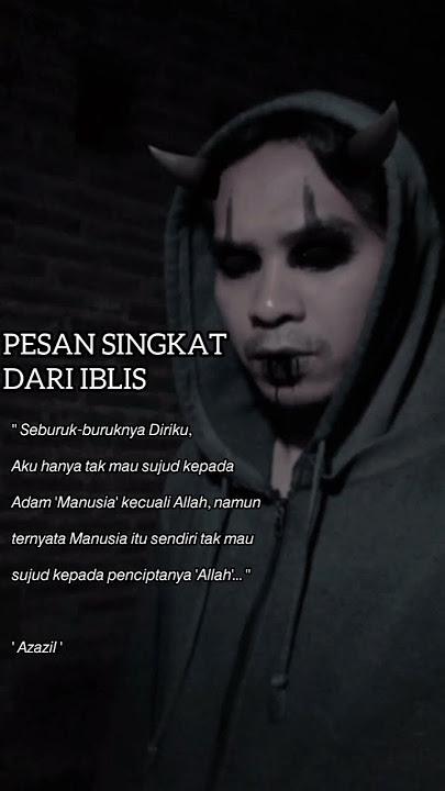 Story Amorf-Dido 'Pesan Singkat Dari Iblis'