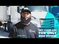Get your CDL for only $100 Down!
