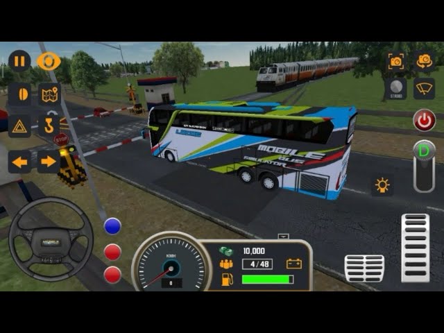 Mobile Bus Simulator  - Android Gameplay class=