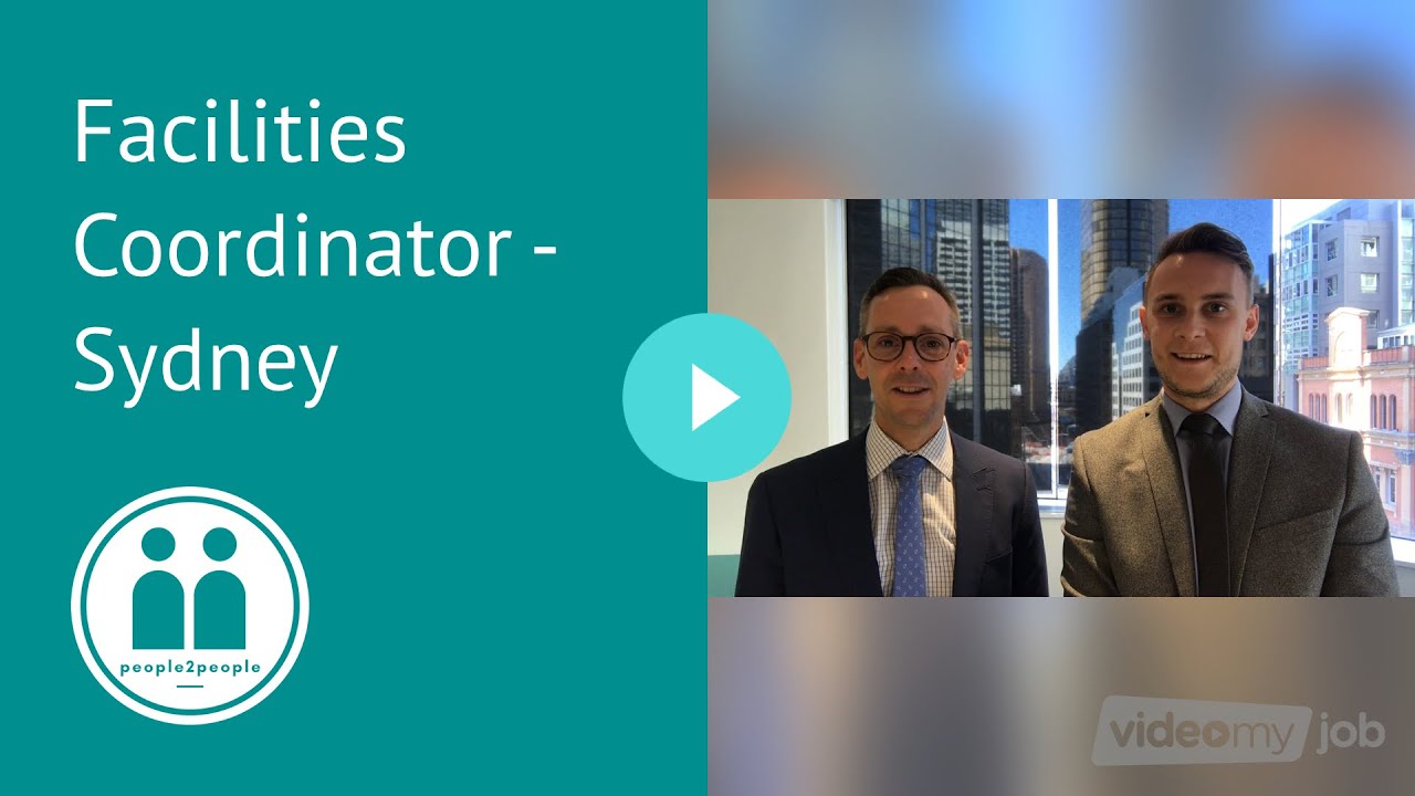 Facilities Coordinator - Sydney