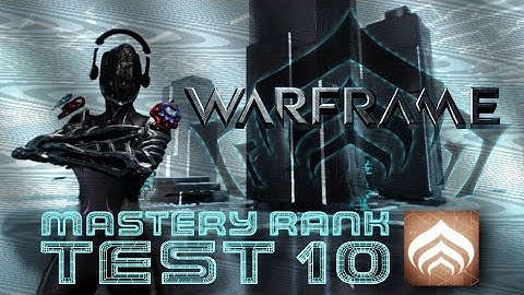 Mastery Rank 10 Test - Shoot n Jump (WARFRAME)