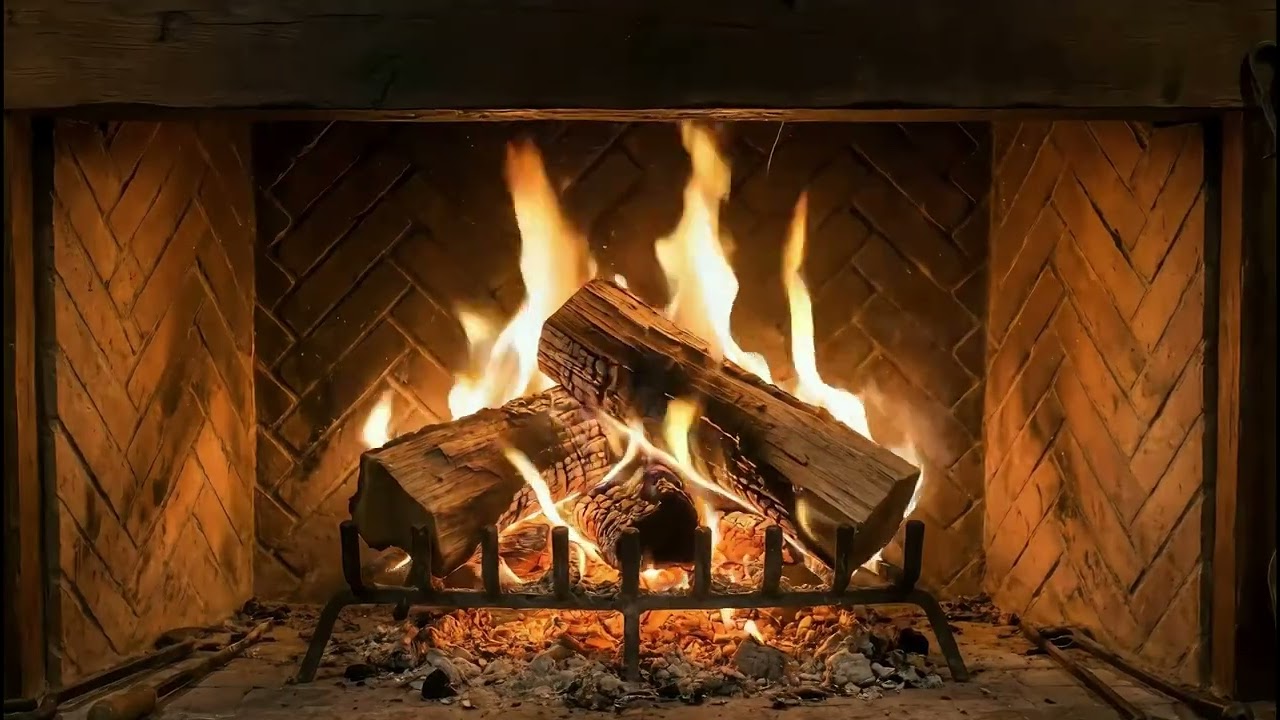 😴 Instant Sleep: 2 Hours of Soothing Fireplace Sounds to Beat Insomnia