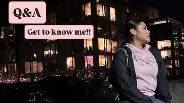 My first YouTube video | Q&A: Get to know me 🩷