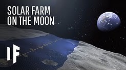 What If We Covered the Moon With Solar Panels?