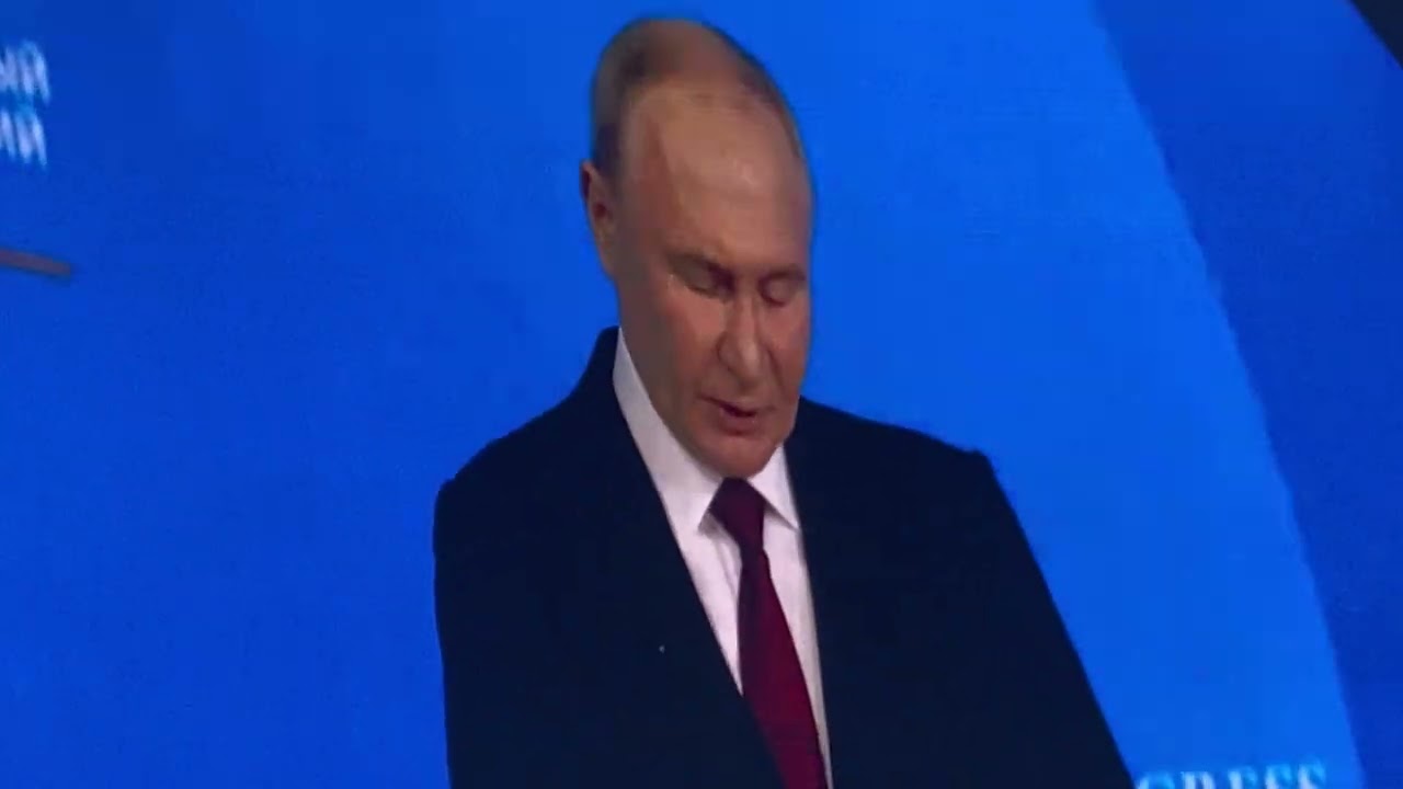 SPIEF 24 plenary session Russian president speech