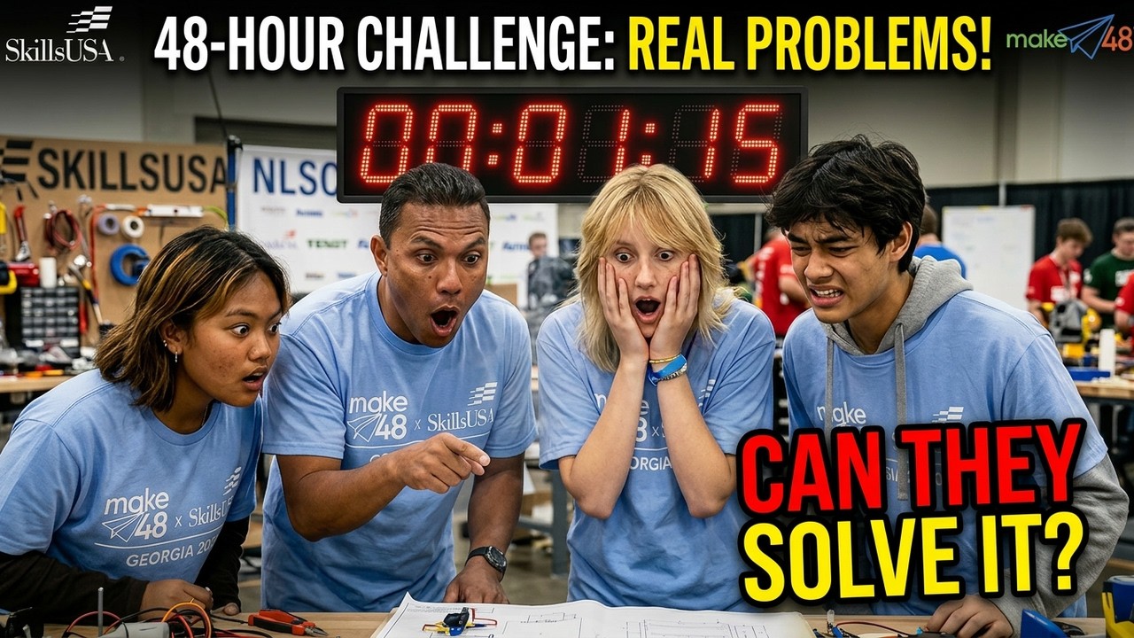 Celebrating the Winners of the 2026 SkillsUSA-Make48 Challenge