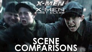 X Men 00 And X Men First Class 11 Scene Comparisons Youtube