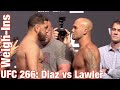 UFC 266 Ceremonial Weigh-Ins: Nick Diaz vs Robbie Lawler