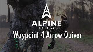 Alpine Archery - Waypoint 4 Arrow Quiver Overview
