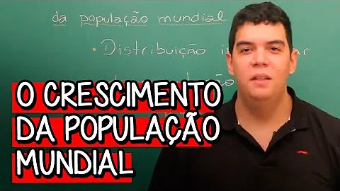 Quais fatores influenciam o crescimento da população mundial nos últimos 200 anos?