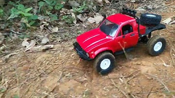 Rc car review and test drive | Toyota Hilux | wpl c14 | YASINS MINI ARTS