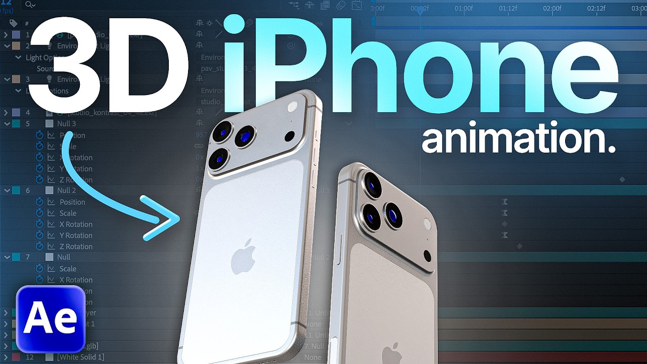 Iphone Map Animation 3D iPhone Animation in After Effects (Motion Graphics Tutorial) - YouTube