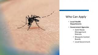 Fight the Bite! Ohio EPA’s Mosquito Control Grant Application Overview