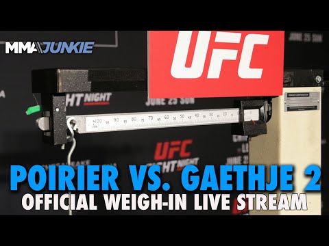 UFC 291: Poirier vs. Gaethje 2 Official Weigh-In | 8 am PT/ 11 am ET