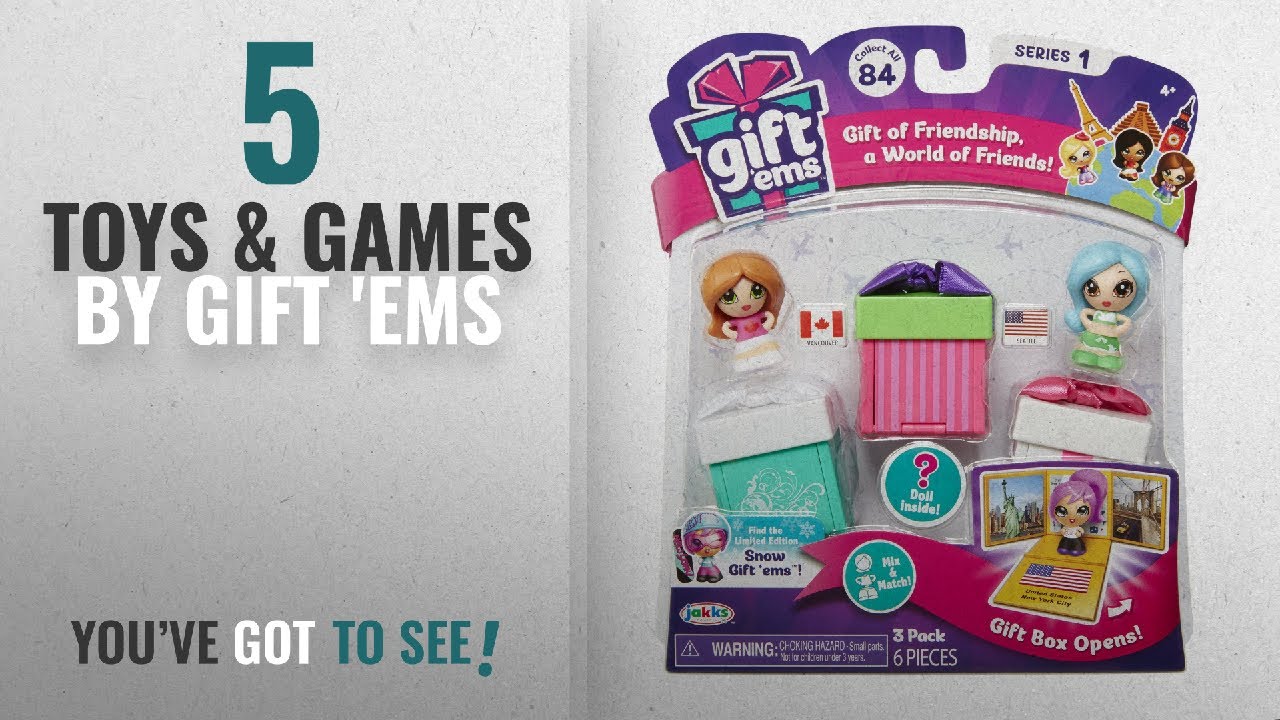 Top 10 Gift 'Ems Toys & Games [2018] Gift 'Ems Transforming Gift Boxes (3 Pack) Assorted YouTube