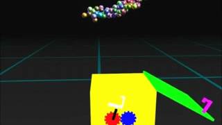 Bubble Box Physics Simulation