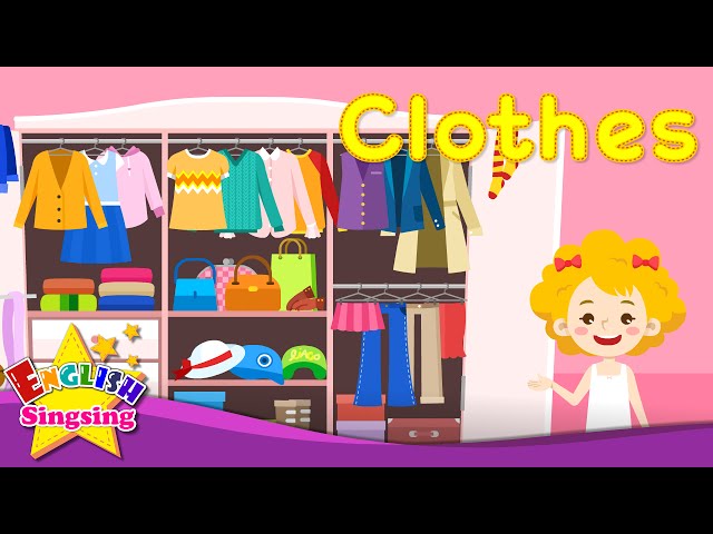 Vocabulary Tutorial - Clothes and Colors Vocabulary