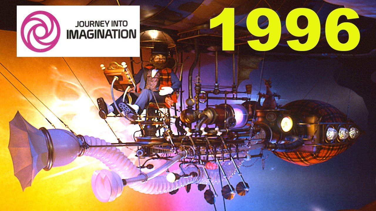 EXTINCT Journey Into Imagination (Original Ride / Dreamfinder