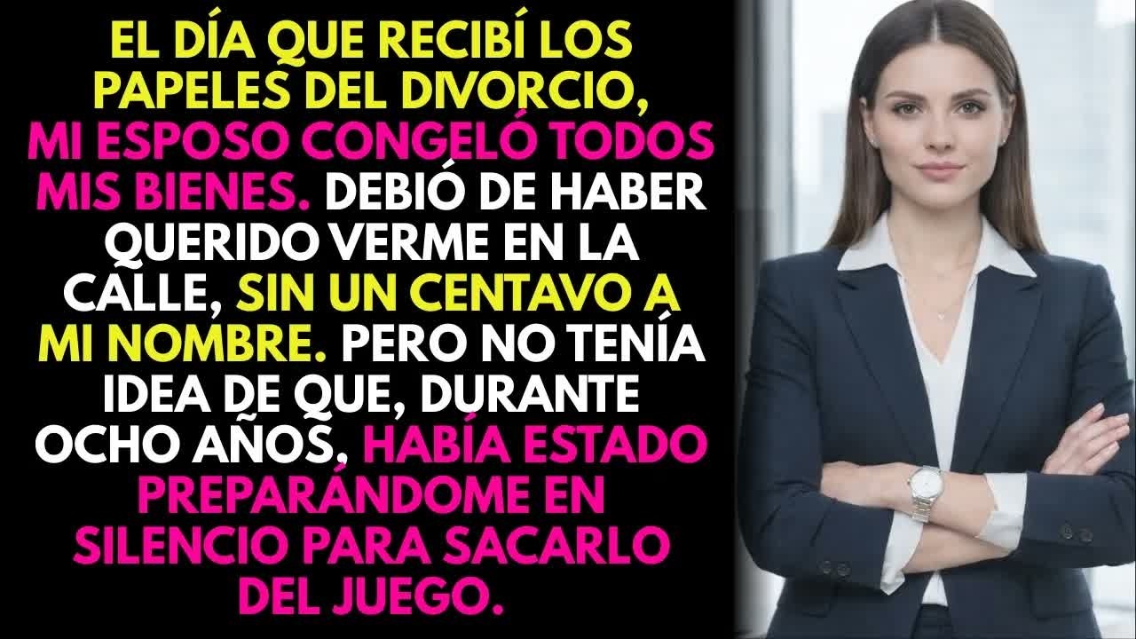 O dia em que recebi os papéis do divórcio, o meu marido congelou todos os meus ativos. Queria ver-me na rua, de joelhos, a suplicar. Enquanto ele ria ao telefone com o banco, eu forcei lágrimas...