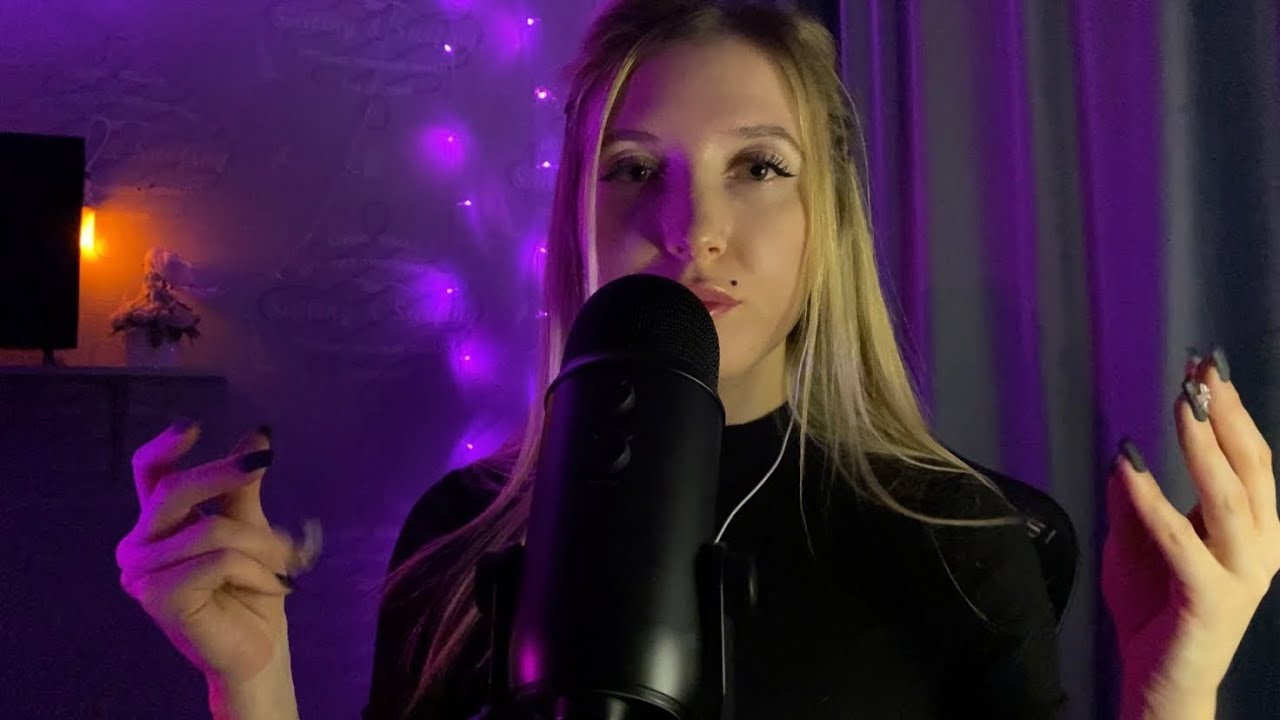 АСМР Массаж лица с кремом | быстрые липкие звуки | ASMR Quick facial massage