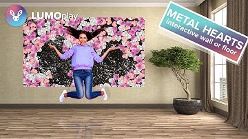 Metal Hearts | interactive display floor or wall experience from LUMOplay