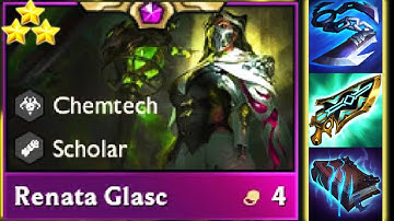 3 Star Renata Glasc ⭐⭐⭐ | 7 Chemtech TFT | TFT 6.5 | Teamfight Tactics 6.5