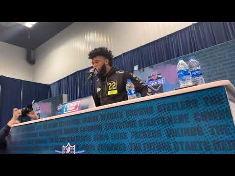Florida RB Lamical Perine Interview At 2020 NFL Combine