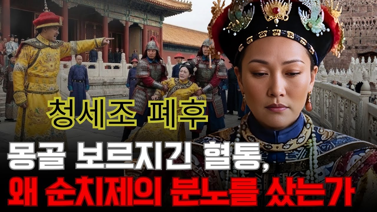 청세조 폐후 — 몽골 보르지긴 혈통, 왜 순치제의 분노를 샀는가