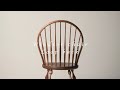 Making a Windsor chair 'Loop back'