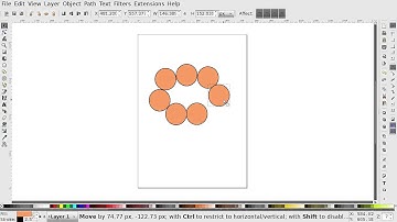 Inkscape 8 Using Circle Tool