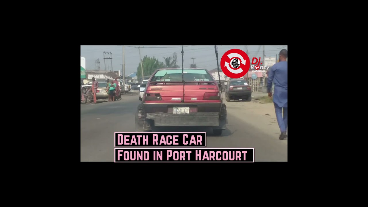 death race car found in Port Harcourt 2019, posted 2025