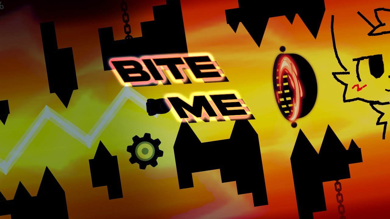 "BITE ME" by Xero3 and Mrez727 FULL LAYOUT (Extreme Demon) // Geometry Dash 2.2
