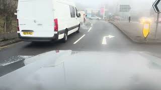 Driving back from John Craddock Land Rover 27/12/2024