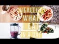 ¿QUÉ COMO EN UN DÍA? / WHAT I EAT IN A DAY? + VERSIÓN SANA | Lalia Benchelef