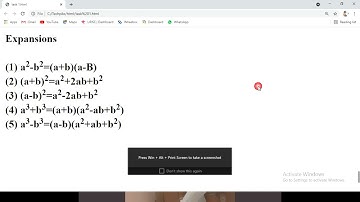 MATH FORMULA IN HTML