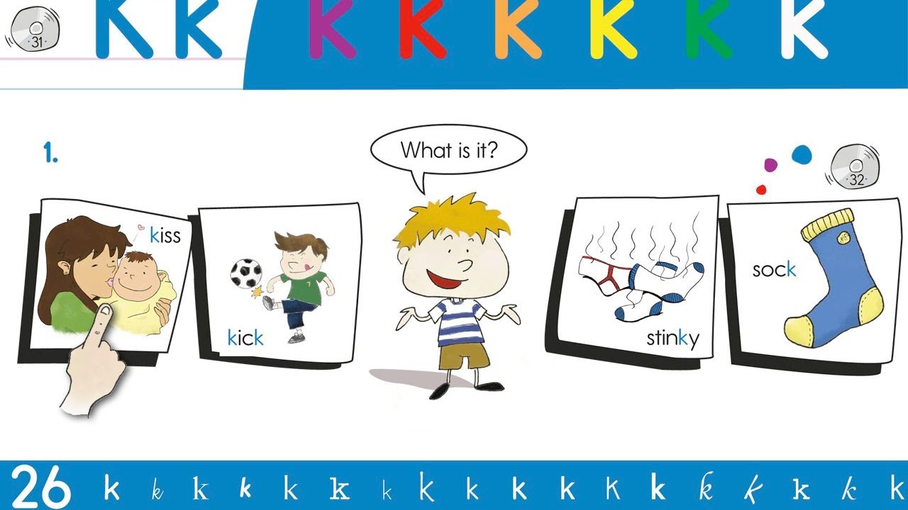 32. Kk Vocab Chant - Think Read Write by ELF Learning - YouTube