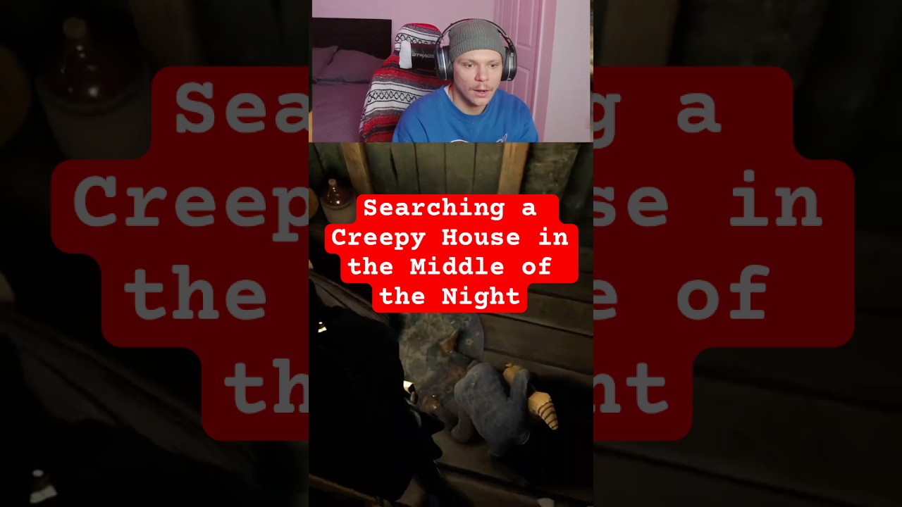 Searching a Creepy House in the Middle of the Night | Red Dead Redemption 2