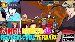 NARUTO 3D GAME ANDROID NEW GIFT CODE F2P 2022 | GAMEPLAY Flaming Ninja boruto screenshot 1