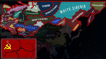 What if Soviet Union Balkanized in 1936 - Hoi4 Timelapse