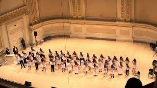 Bach A minor Concerto- School for Strings Carnegie Hall 55th Anniversary Concert