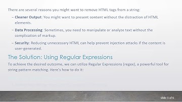 How to Remove HTML Tags from a String in JavaScript