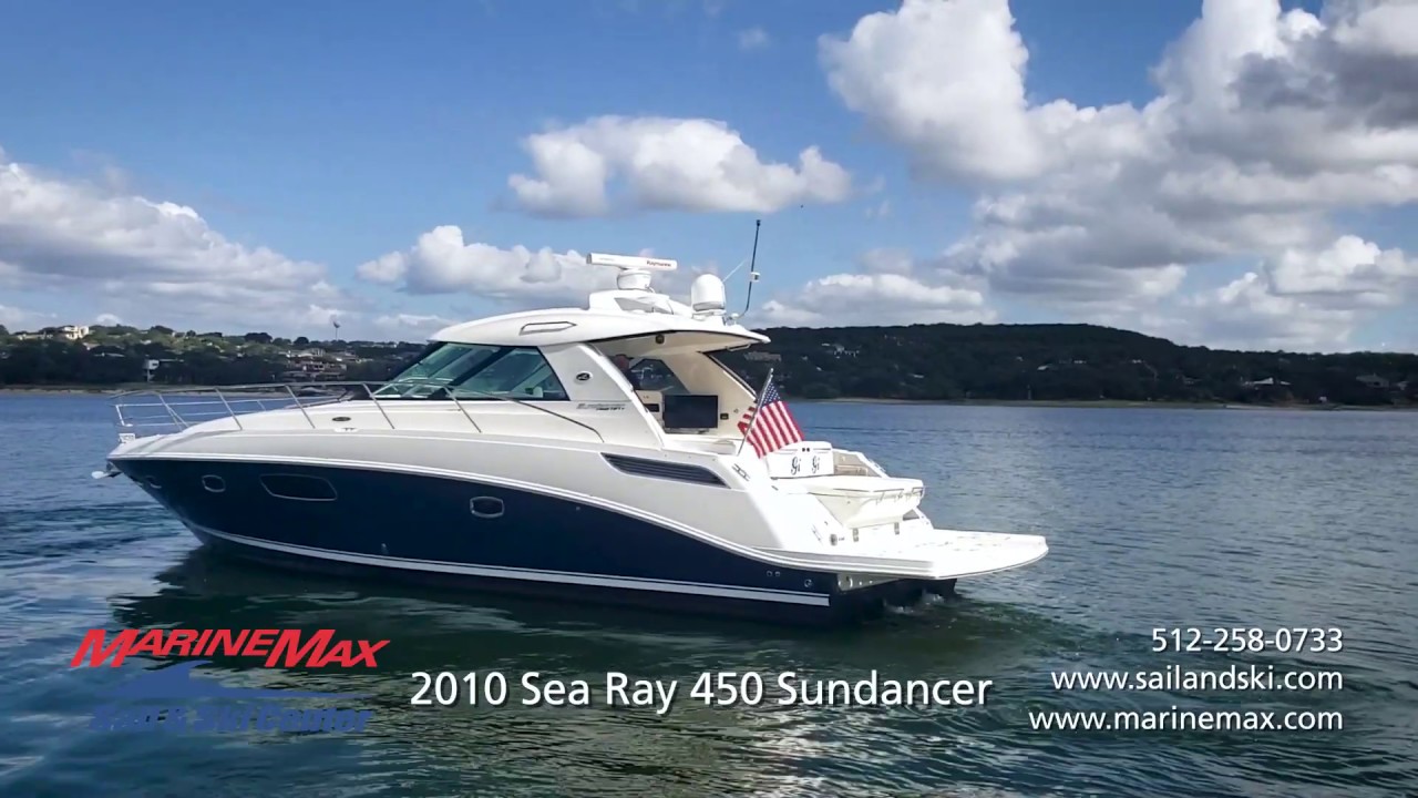 2010 Sea Ray 450 Sundancer - YouTube