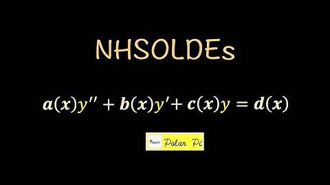 Variation of parameters + the Wronskian (How/why does it work?)