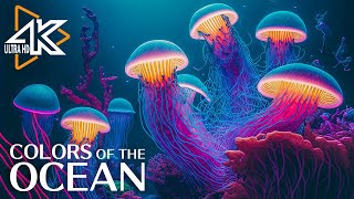 The Living Ocean 4K  A World of Diversity  Colorful Fishes Of The Ocean