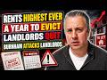 Property News - Rents Highest Ever - A Year To Evict - Landlords QUIT - Burnham Attacks Landlords