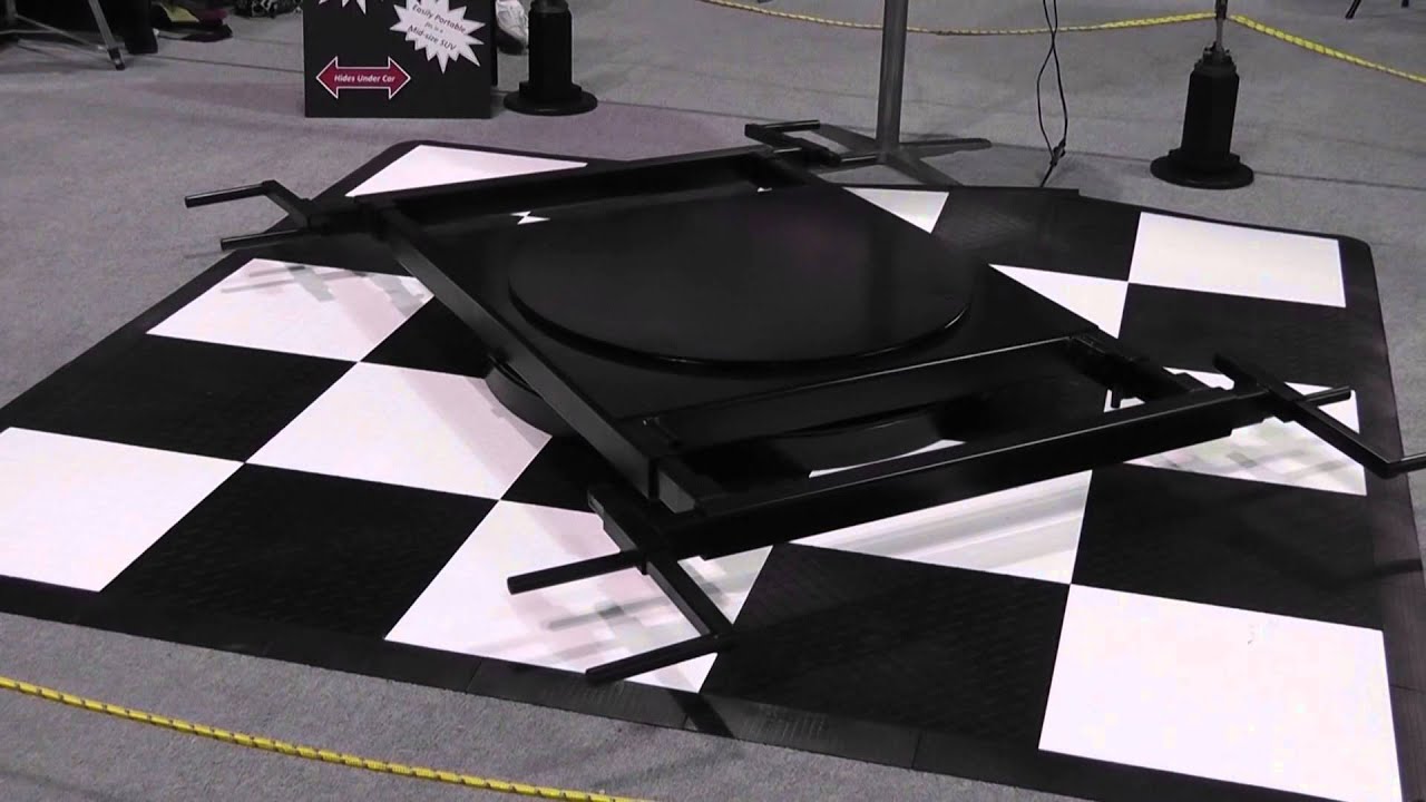 car turntable