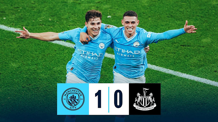 HIGHLIGHTS! ALVAREZ STRIKE SEES CITY EDGE PAST NEWCASTLE | Man City 1-0 Newcastle | Premier League