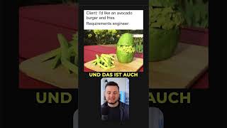 Einen Avocado Burger und Pommes bitte 🥑 #programmieren #informatik #ki