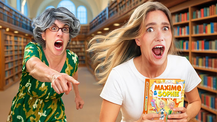 TIKKERTJE IN EEN BIBLIOTHEEK!📚 (MET STRAF)